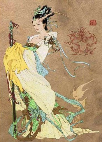 The Myth of Nü Gua Chinese Snake Goddess